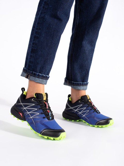 Niebieskie damskie buty trekkingowe VICO - 41 Niebieskie damskie buty trekkingowe VICO - 41