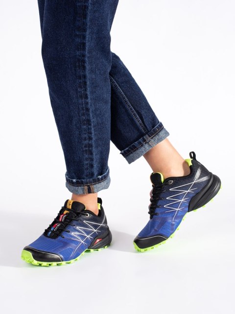 Niebieskie damskie buty trekkingowe VICO - 41 Niebieskie damskie buty trekkingowe VICO - 41