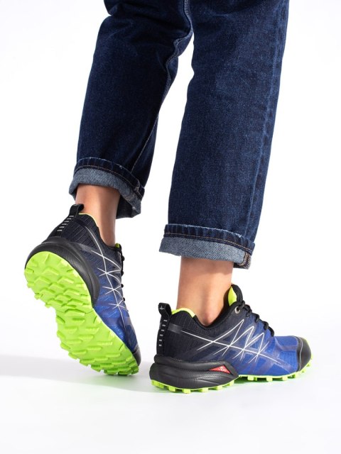 Niebieskie damskie buty trekkingowe VICO - 41 Niebieskie damskie buty trekkingowe VICO - 41