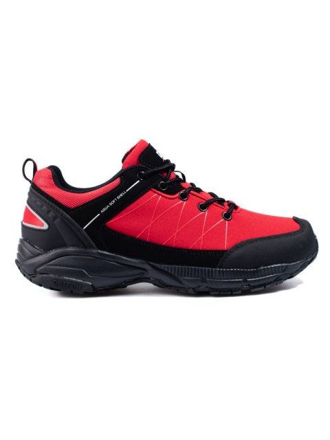Czerwone buty trekkingowe męskie sportowe DK Softshell - 43