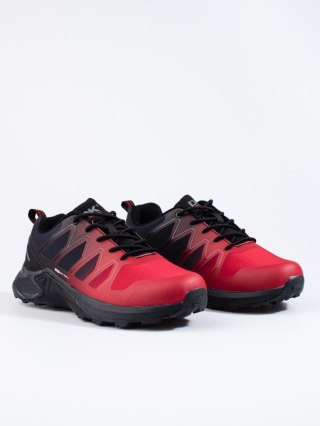 Buty trekkingowe męskie DK Softshell czarnoczerwone - 42