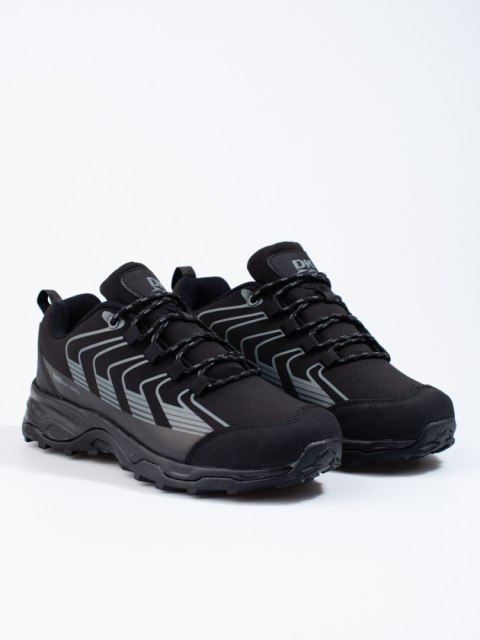 Buty trekkingowe męskie z Softshellem czarne DK - 41 Buty trekkingowe męskie z Softshellem czarne DK - 41