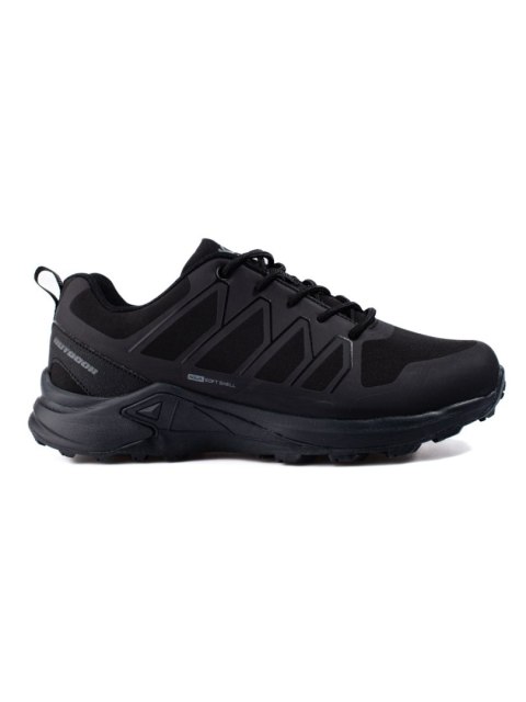 Czarne buty trekkingowe męskie DK Softshell - 43 Czarne buty trekkingowe męskie DK Softshell - 43