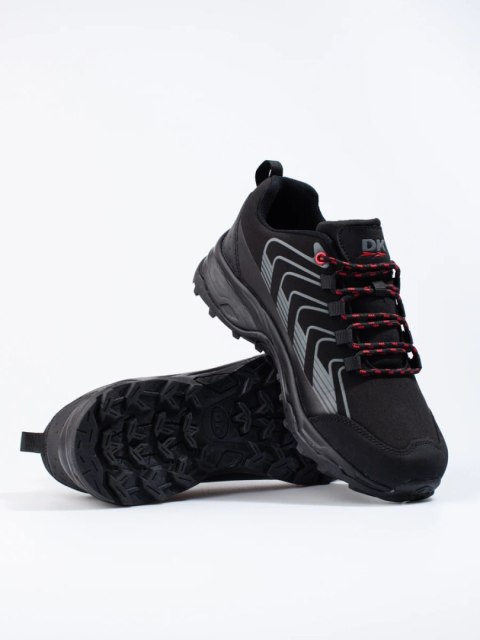 DK buty trekkingowe męskie z Softshellem czarne - 45 DK buty trekkingowe męskie z Softshellem czarne - 45