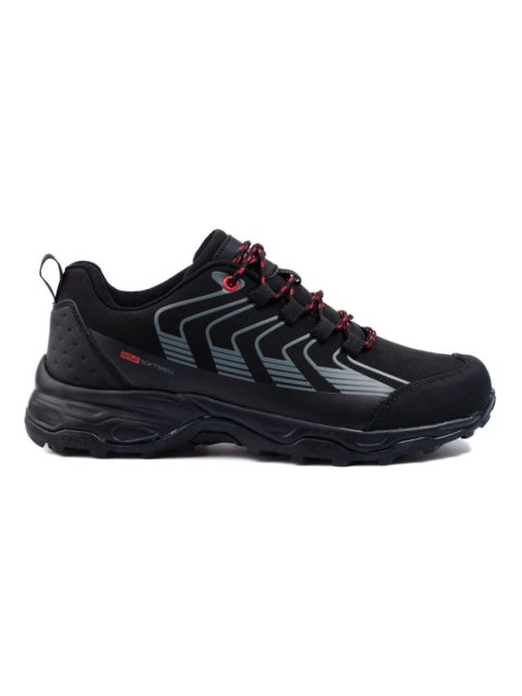 DK buty trekkingowe męskie z Softshellem czarne - 45 DK buty trekkingowe męskie z Softshellem czarne - 45