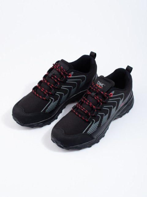 DK buty trekkingowe męskie z Softshellem czarne - 45 DK buty trekkingowe męskie z Softshellem czarne - 45