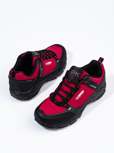 Męskie buty trekkingowe DK bordowe Aqua Softshell - 46 Męskie buty trekkingowe DK bordowe Aqua Softshell - 46