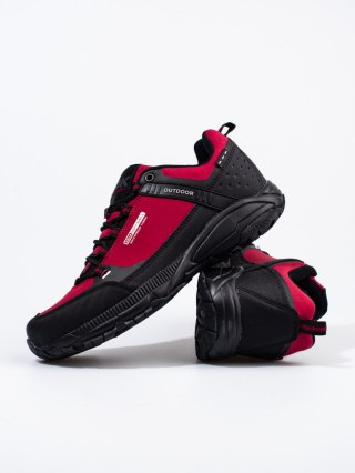 Męskie buty trekkingowe DK bordowe Aqua Softshell - 46