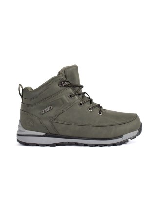 Zielone ocieplane buty trekkingowe - 41