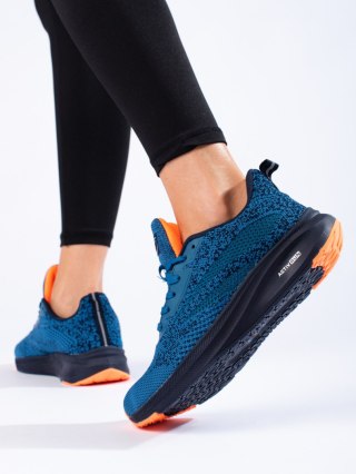 Buty sportowe damskie fitness DK niebieskie - 36