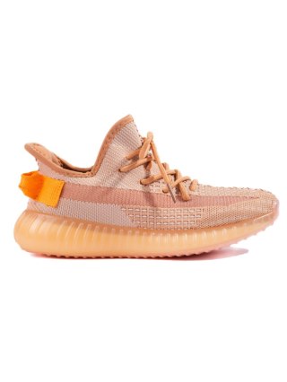 Damskie sneakersy jasnopomarańczowe - 37