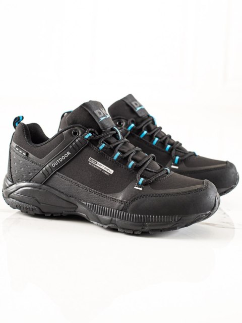 Trekkingowe buty męskie DK czarne Aqua Softshell - 41 Trekkingowe buty męskie DK czarne Aqua Softshell - 41