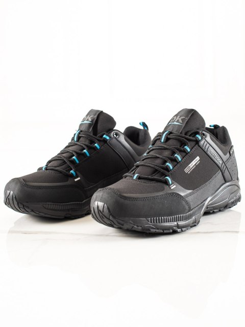 Trekkingowe buty męskie DK czarne Aqua Softshell - 41 Trekkingowe buty męskie DK czarne Aqua Softshell - 41