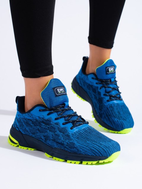 Wygodne sportowe sneakersy damskie DK niebieskie - 39 Wygodne sportowe sneakersy damskie DK niebieskie - 39