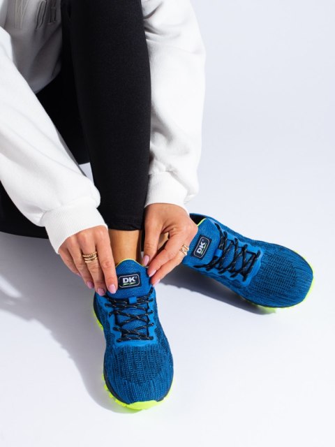 Wygodne sportowe sneakersy damskie DK niebieskie - 39 Wygodne sportowe sneakersy damskie DK niebieskie - 39
