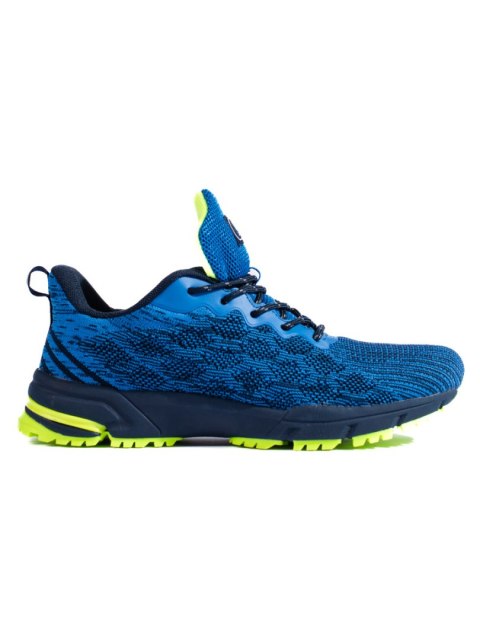 Wygodne sportowe sneakersy damskie DK niebieskie - 39 Wygodne sportowe sneakersy damskie DK niebieskie - 39