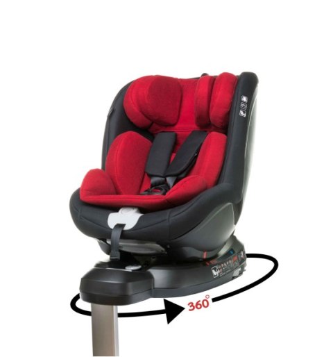 4 BABY Fotelik NANO-FIX 0-18 RED 4 BABY Fotelik NANO-FIX 0-18 RED