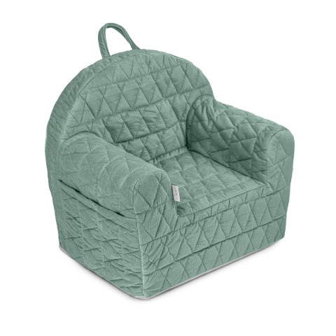 ALBERO MIO Fotelik Velvet zieleń V114 ALBERO MIO Fotelik Velvet zieleń V114