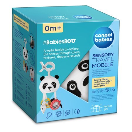 CANPOL 68/091 Sensoryczna karuzela podróżna BabiesBoo CANPOL 68/091 Sensoryczna karuzela podróżna BabiesBoo