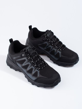 Męskie buty trekkingowe DK czarne Softshell - 43