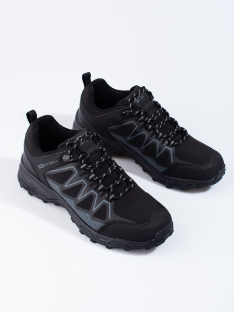 Męskie buty trekkingowe DK czarne Softshell - 43 Męskie buty trekkingowe DK czarne Softshell - 43