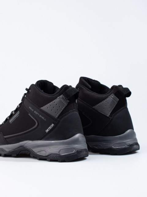 Wysokie buty trekkingowe męskie z protektorem DK Softshell - 43 Wysokie buty trekkingowe męskie z protektorem DK Softshell - 43