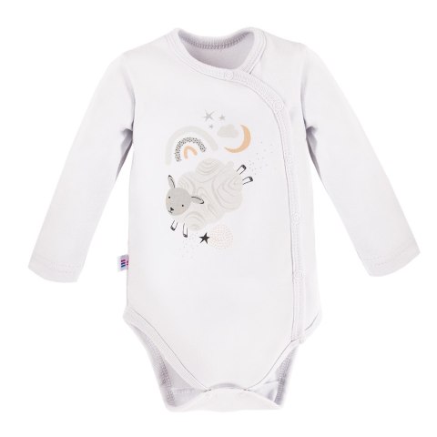 EWA 728258 MELLOW Body DŁ rozpinane białe 62 EWA 728258 MELLOW Body DŁ rozpinane białe 62