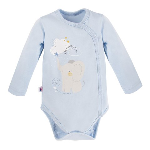 EWA 728296 MELLOW Body DŁ rozpinane niebieskie 56