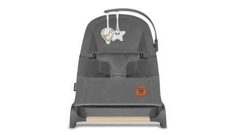 LIONELO Leżaczek bujaczek June Air Grey Graphite