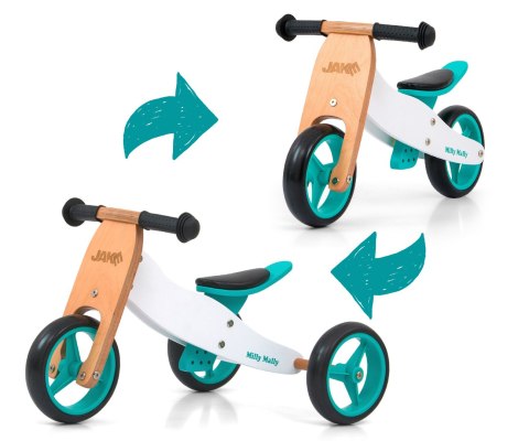 MILLY MALLY Pojazd JAKE CLASSIC MINT MILLY MALLY Pojazd JAKE CLASSIC MINT