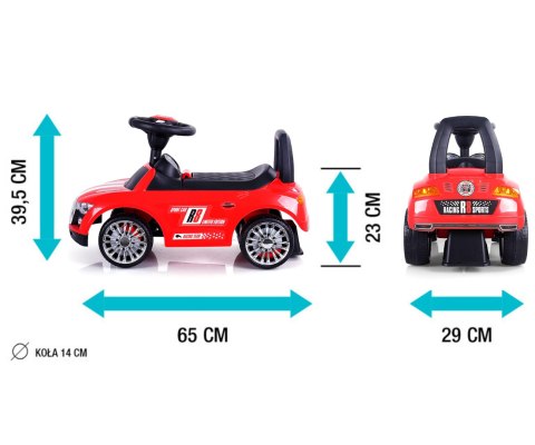 MILLY MALLY Pojazd Racer red MILLY MALLY Pojazd Racer red