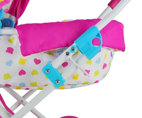MILLY MALLY Wózek dla lalek Alice Candy MILLY MALLY Wózek dla lalek Alice Candy