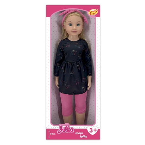 SMILY PLAY SP84973 Lalka chodząca za rękę SMILY PLAY SP84973 Lalka chodząca za rękę
