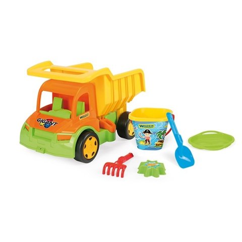 WADER 65002 Gigant Truck wywrotka z kpl.do piasku WADER 65002 Gigant Truck wywrotka z kpl.do piasku