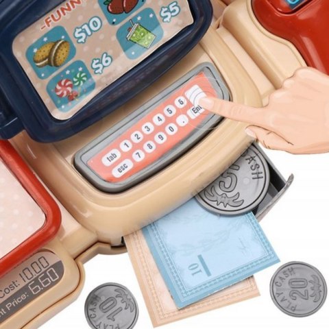 WOOPIE 49010 Sklep Supermarket 42 elementy WOOPIE 49010 Sklep Supermarket 42 elementy