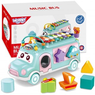 WOOPIE 49485 Samochodzik Muzyczny sorter z cymbałkami