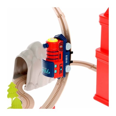 WOOPIE 49812 Kolejka Elektryczna 2w1 Składana w Walizkę WOOPIE 49812 Kolejka Elektryczna 2w1 Składana w Walizkę