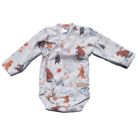 BABY 01557 Body niemowlęce dł rękaw Miśki 80/86 BABY 01557 Body niemowlęce dł rękaw Miśki 80/86