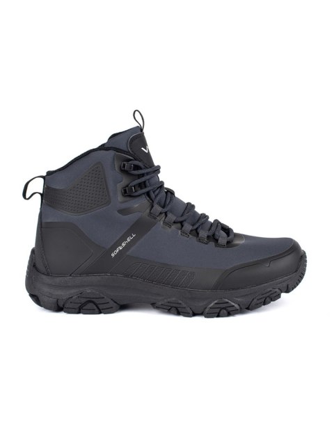 Granatowe buty zimowe męskie wiązane - 44 Granatowe buty zimowe męskie wiązane - 44