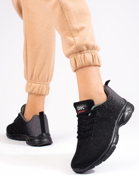 Damskie czarne buty sportowe Dk - 37 Damskie czarne buty sportowe Dk - 37
