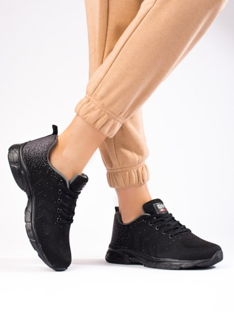 Damskie czarne buty sportowe Dk - 37 Damskie czarne buty sportowe Dk - 37