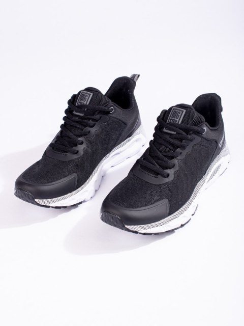 Męskie czarne buty sportowe BIG STAR LL174096 Memory Foam - 44 Męskie czarne buty sportowe BIG STAR LL174096 Memory Foam - 44