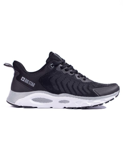 Męskie czarne buty sportowe BIG STAR LL174096 Memory Foam - 44 Męskie czarne buty sportowe BIG STAR LL174096 Memory Foam - 44