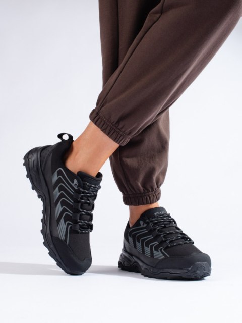 Buty trekkingowe damskie DK Softshell czarne - 41 Buty trekkingowe damskie DK Softshell czarne - 41