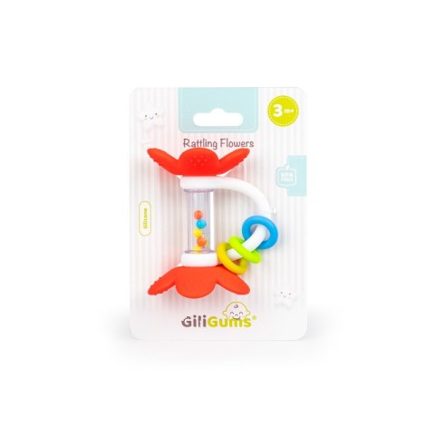 GILIGUMS GG 30041 Grzechoczące kwiatki czerwone GILIGUMS GG 30041 Grzechoczące kwiatki czerwone