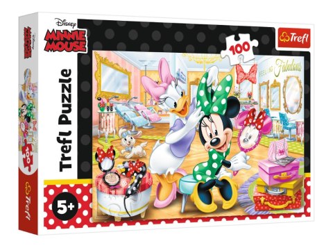 TREFL 16387 Puzzle 100 el. Minnie w salonie kosmetycznym TREFL 16387 Puzzle 100 el. Minnie w salonie kosmetycznym