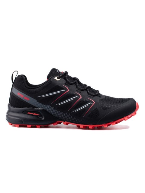 Sznurowane buty sportowe męskie DK czarne - 46 Sznurowane buty sportowe męskie DK czarne - 46