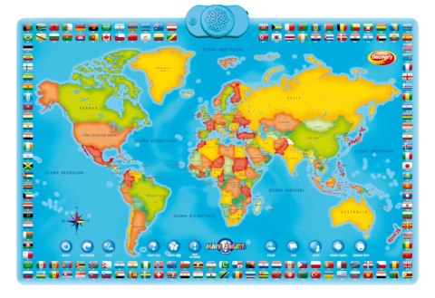 DUMEL DG 60853 Interaktywna mapa świata DUMEL DG 60853 Interaktywna mapa świata