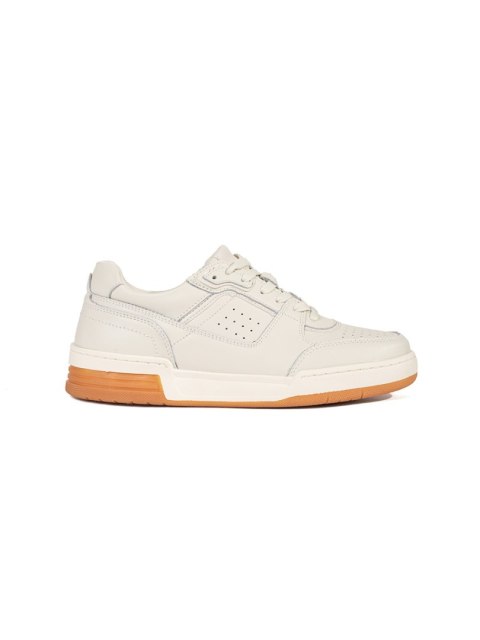 Jasnobeżowe sneakersy na platformie - 41 Jasnobeżowe sneakersy na platformie - 41