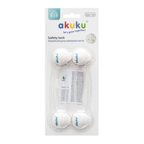 AKUKU A0650 Zabezpieczenia uniwersalne do szafek długie 16 cm AKUKU A0650 Zabezpieczenia uniwersalne do szafek długie 16 cm